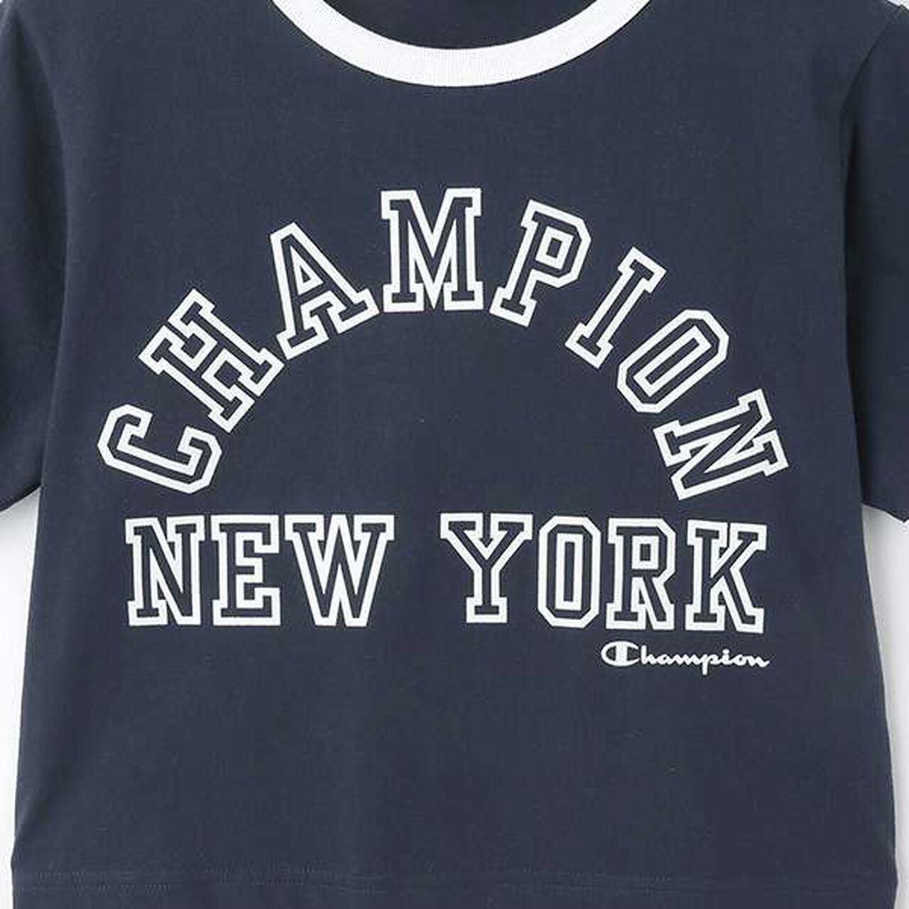 [Champion] Ringer Short Sleeve T-Shirt,Off white, large image number 7