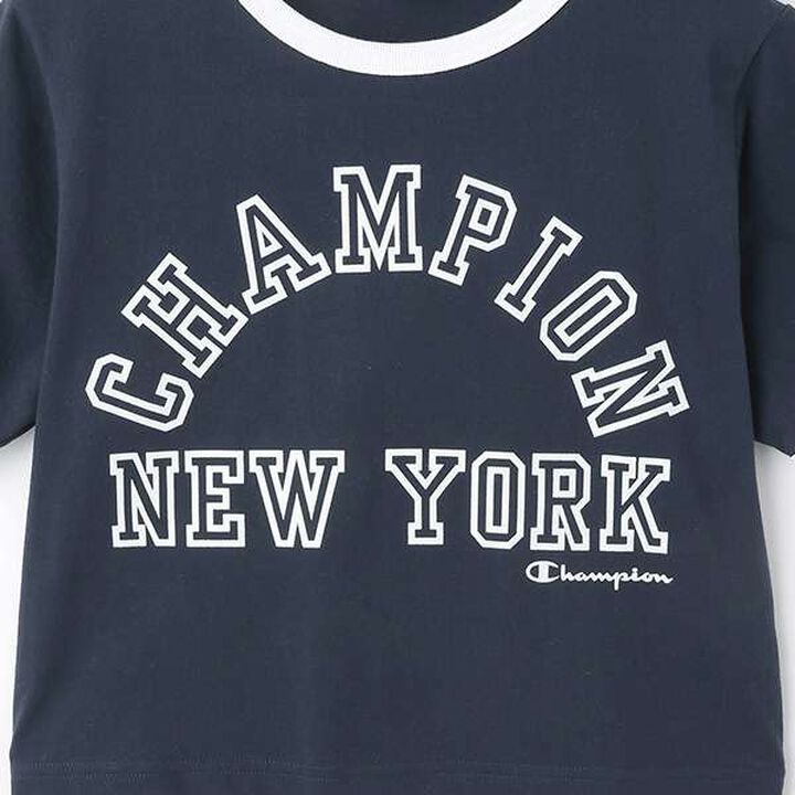 [Champion] Ringer Short Sleeve T-Shirt,Off white, medium image number 7