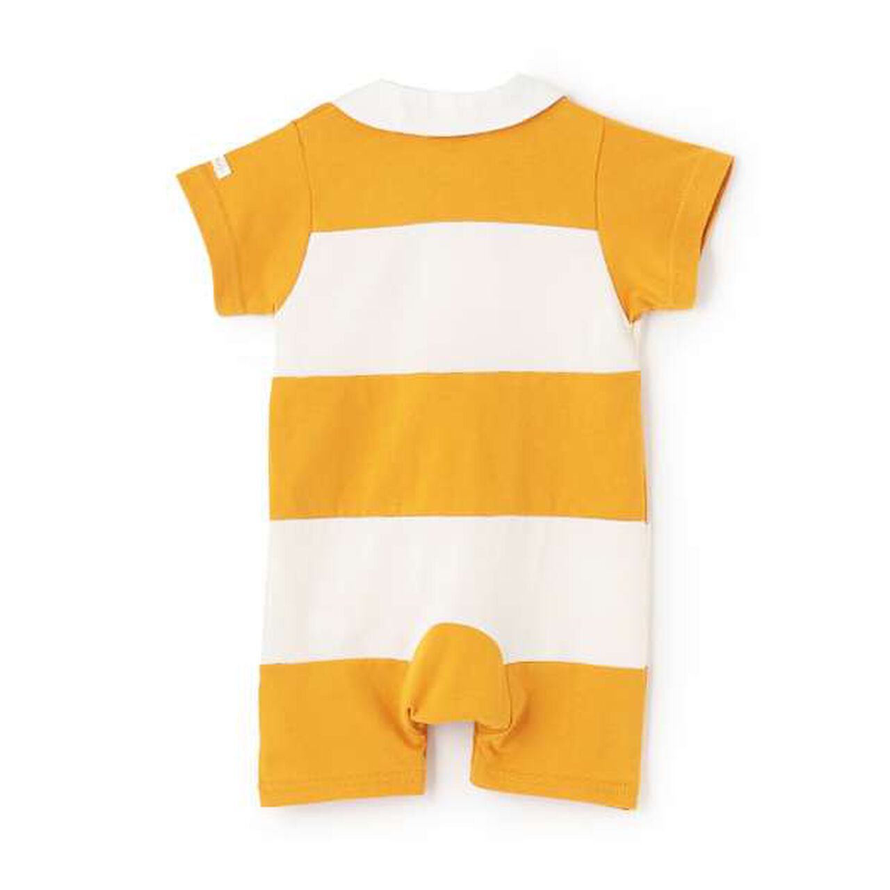 Color Block Rugby Coverall,Yellow, large image number 1