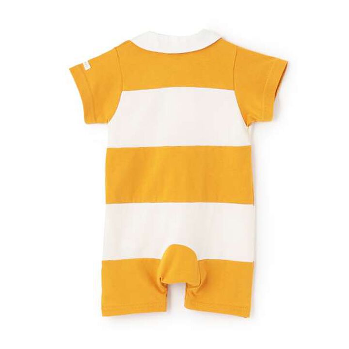 Color Block Rugby Coverall,Yellow, medium image number 1