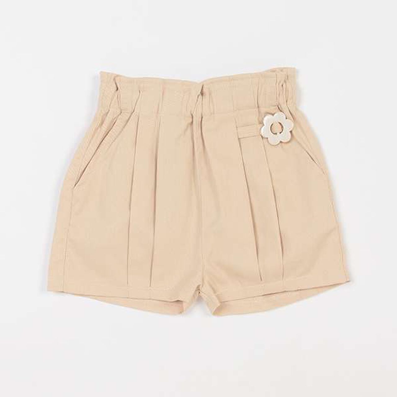 [Link] Tuck Balloon Shorts,Beige, large image number 0