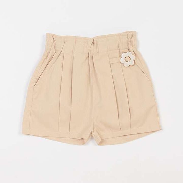 [Link] Tuck Balloon Shorts,Beige, medium image number 0