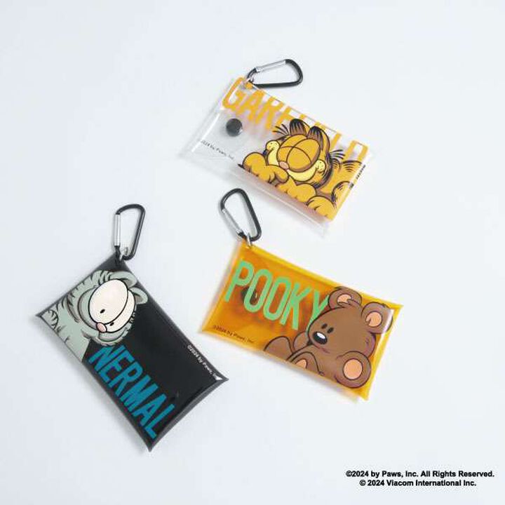 [Collaboration] Garfield PVC Pouch,Off white, medium image number 1