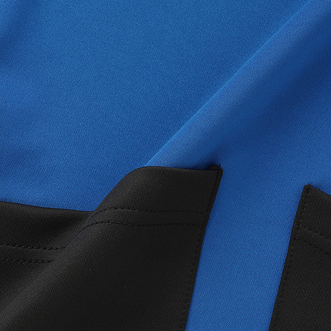 Water-Repellent Ponte Double Pocket T-Shirt,Blue, large image number 15