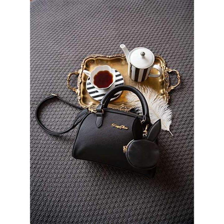 mezzo piano MOOK Book Stylish Boston Bag,Black, medium image number 9