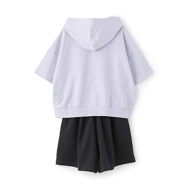 Short-Sleeve Parka Setup,Black, medium image number 1