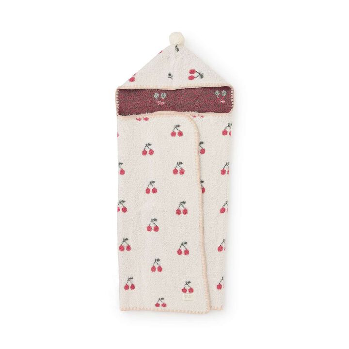 Pom-Pom Baby Swaddle Blanket,, medium