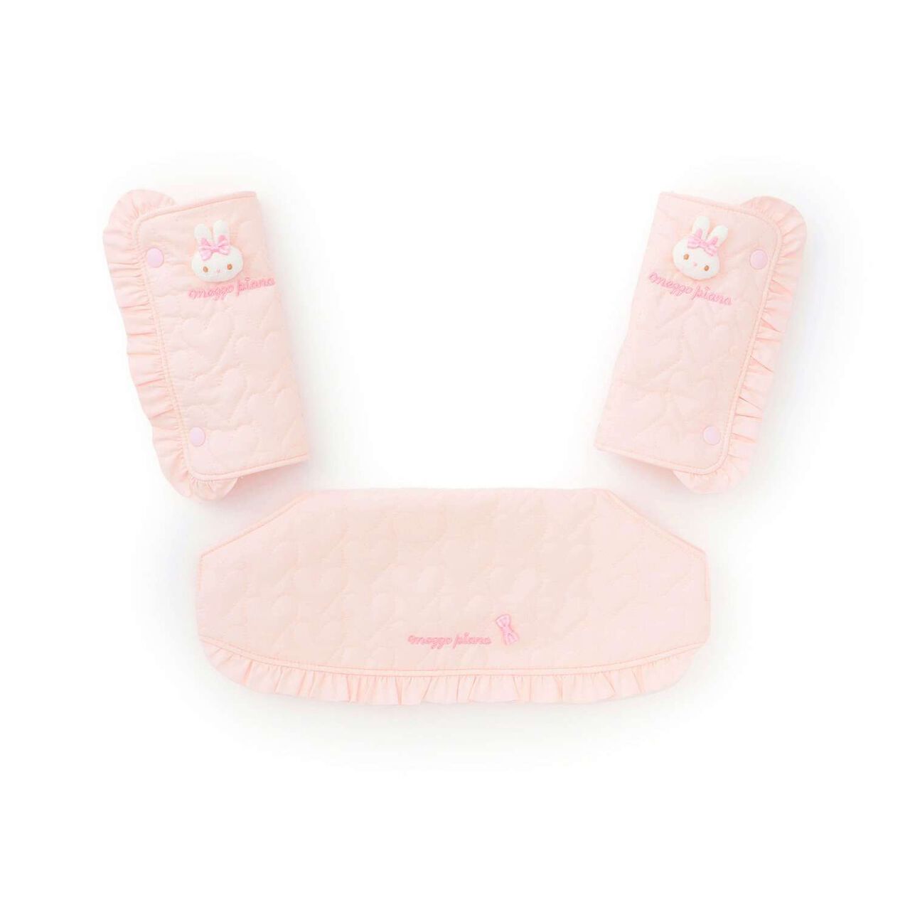 Mezzo Piano Mama Rabbit Mascot Baby Carrier Cover,Light pink, large image number 0