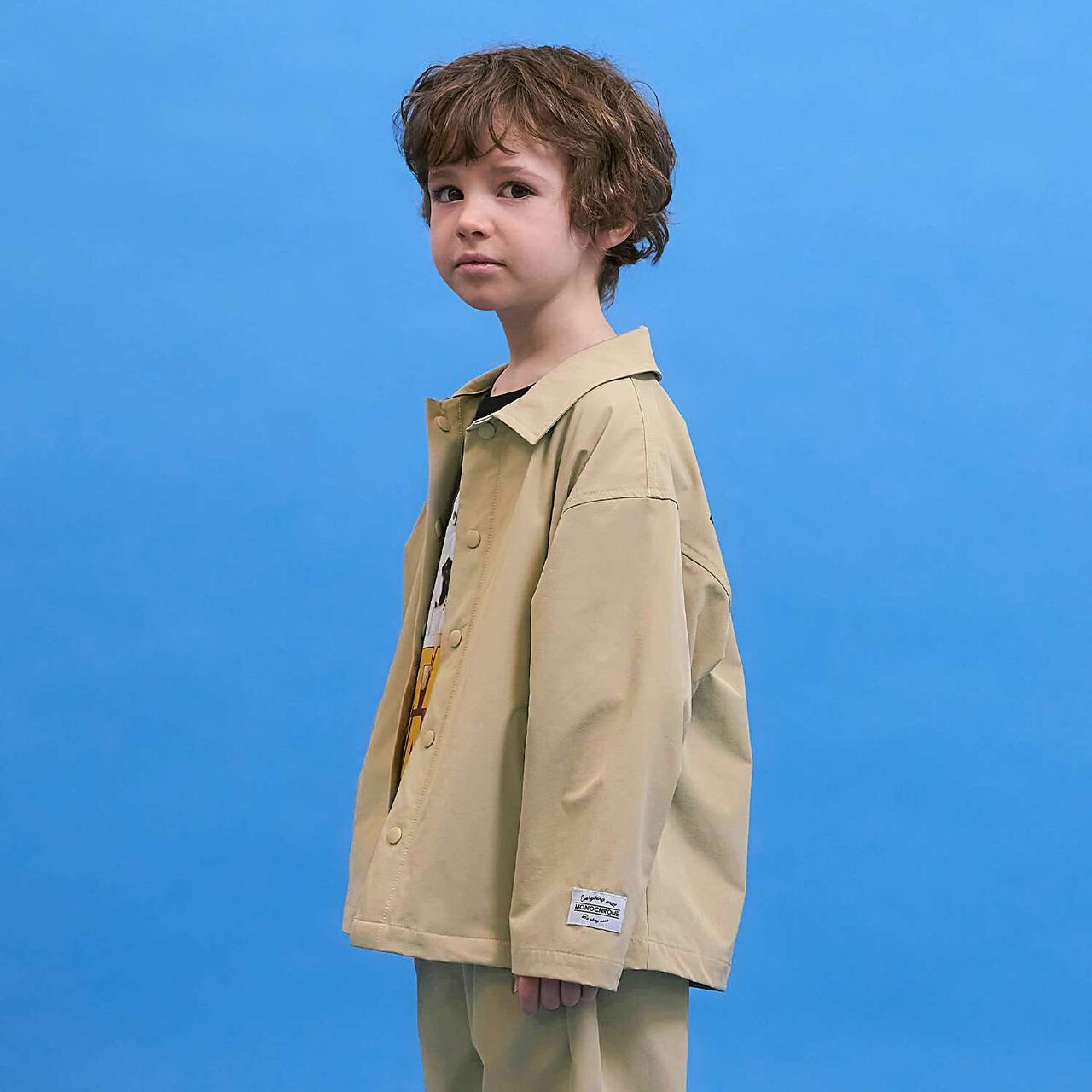 [Coordinatable Setup] Light Work Jacket [MNCM],Khaki, large image number 12