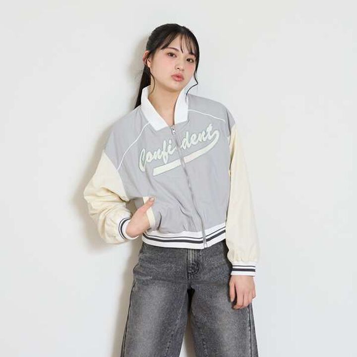 Varsity Jacket,Black, medium image number 14