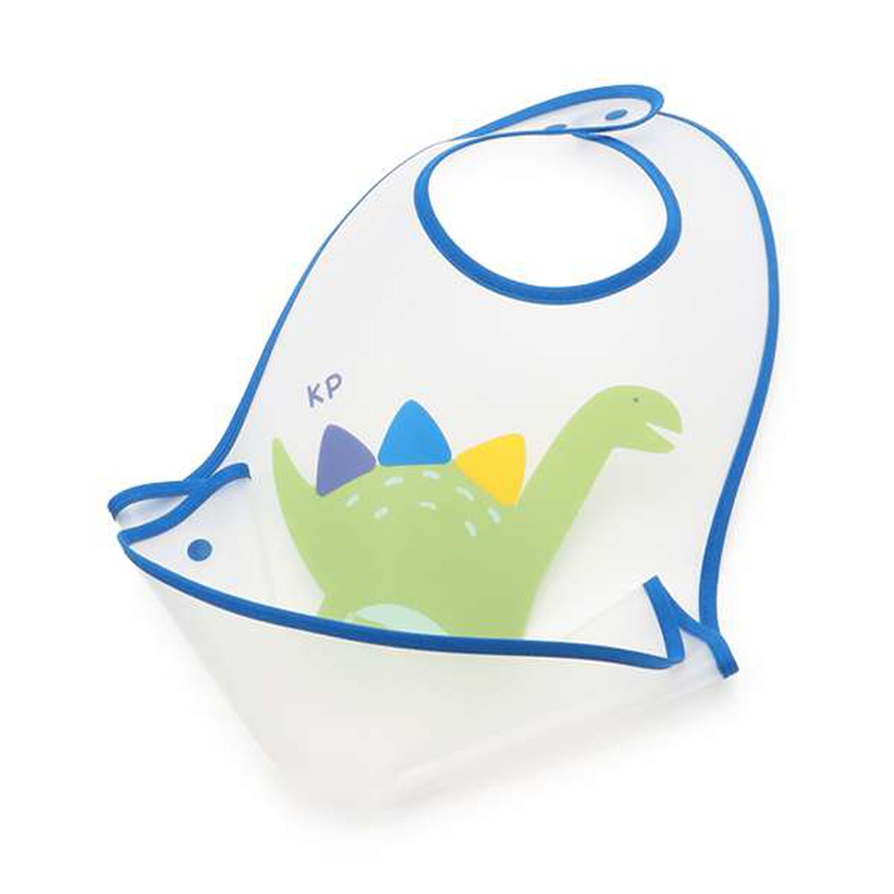 Made in Japan / Dinosaur Motif Bib,Blue, large image number 0