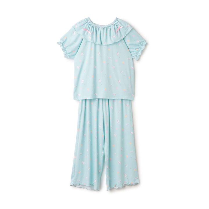 [正反皆可穿] [接觸涼感] 清涼舒適睡衣 [兒童服裝] [童裝] [女孩],暗紅色, medium image number 4