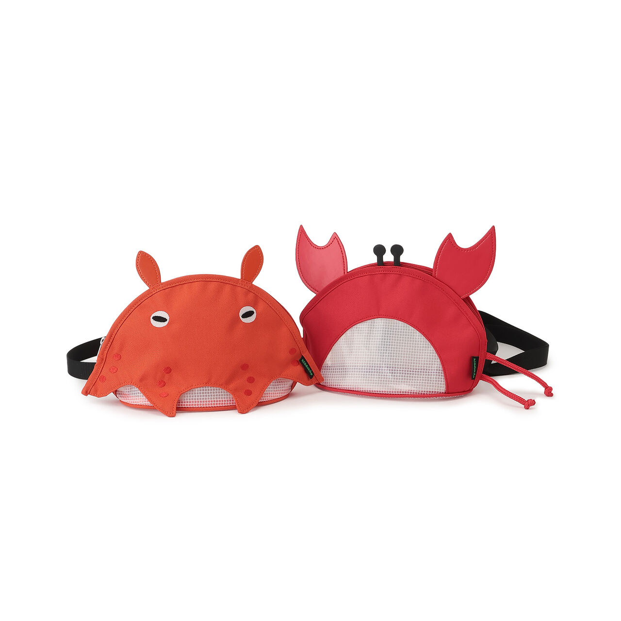 Crab / Umbrella Octopus Small Shoulder Bag,Red, large image number 5
