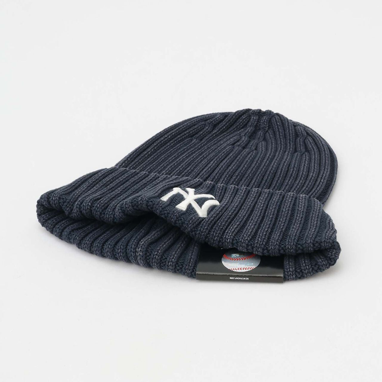 [NEW ERA] 水洗加工針織帽,黑色, large image number 3