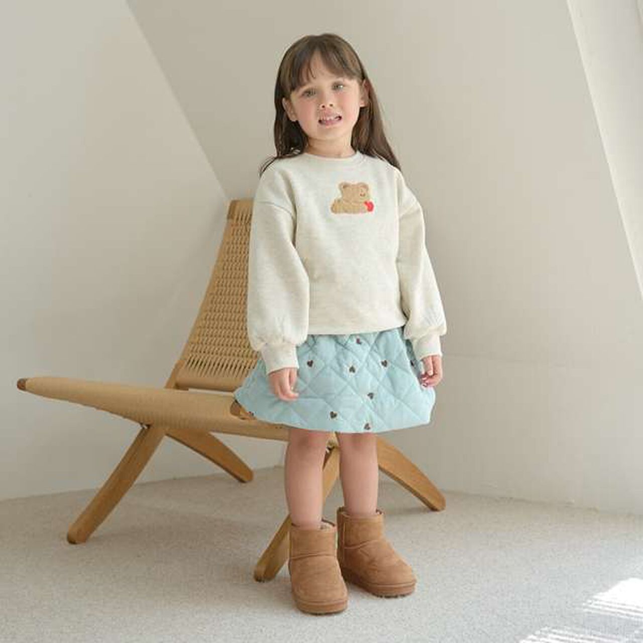 Pilling-Resistant Fleece Sweatshirt,Milky white, large image number 15