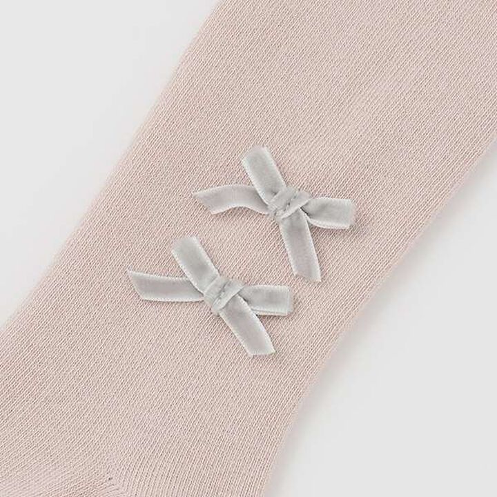 Petite Ribbon Tights,Light pink, medium image number 2
