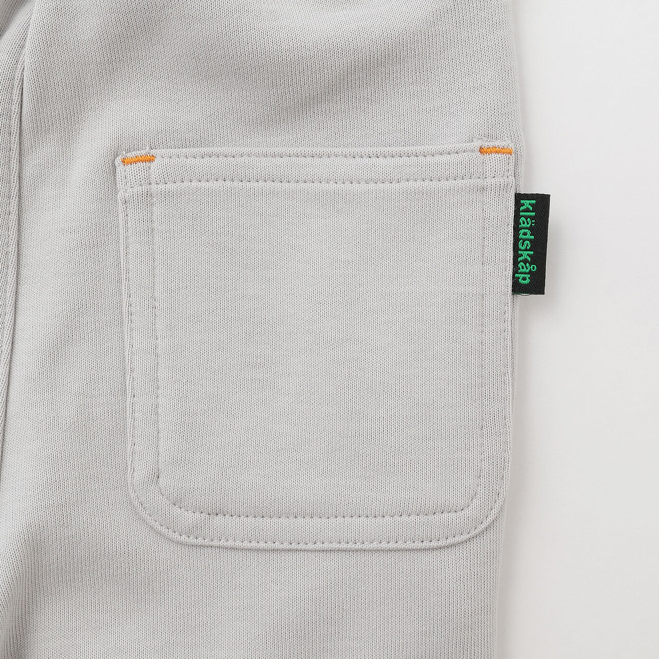 [Popular Item Restocked] [Not Available at Physical Stores] Dinosaur Embroidered Ribbed Hem Cargo Pants,Light gray, large image number 7