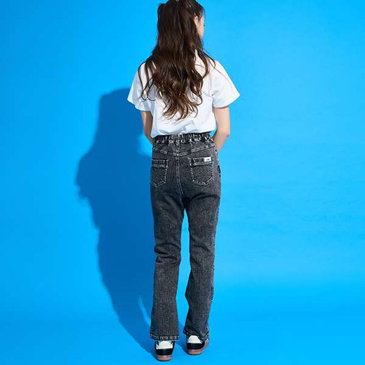 [AMI] Denim Flare Pants,Black, medium image number 27