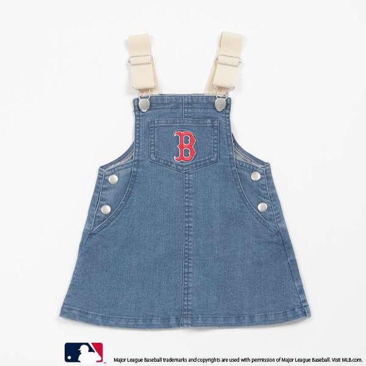 MLB Kids' Overall Skirt,Off white, medium image number 20