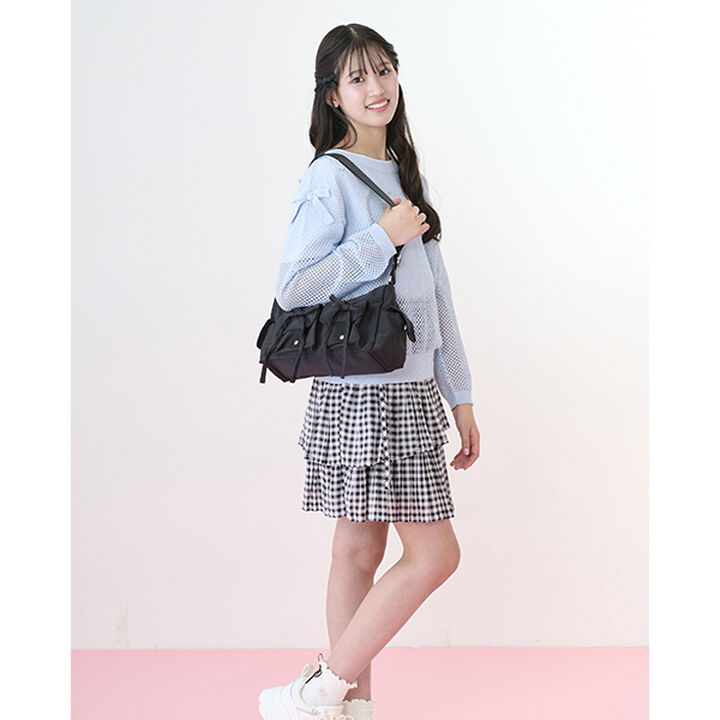 Random Pleated Skirt,Black, medium image number 2