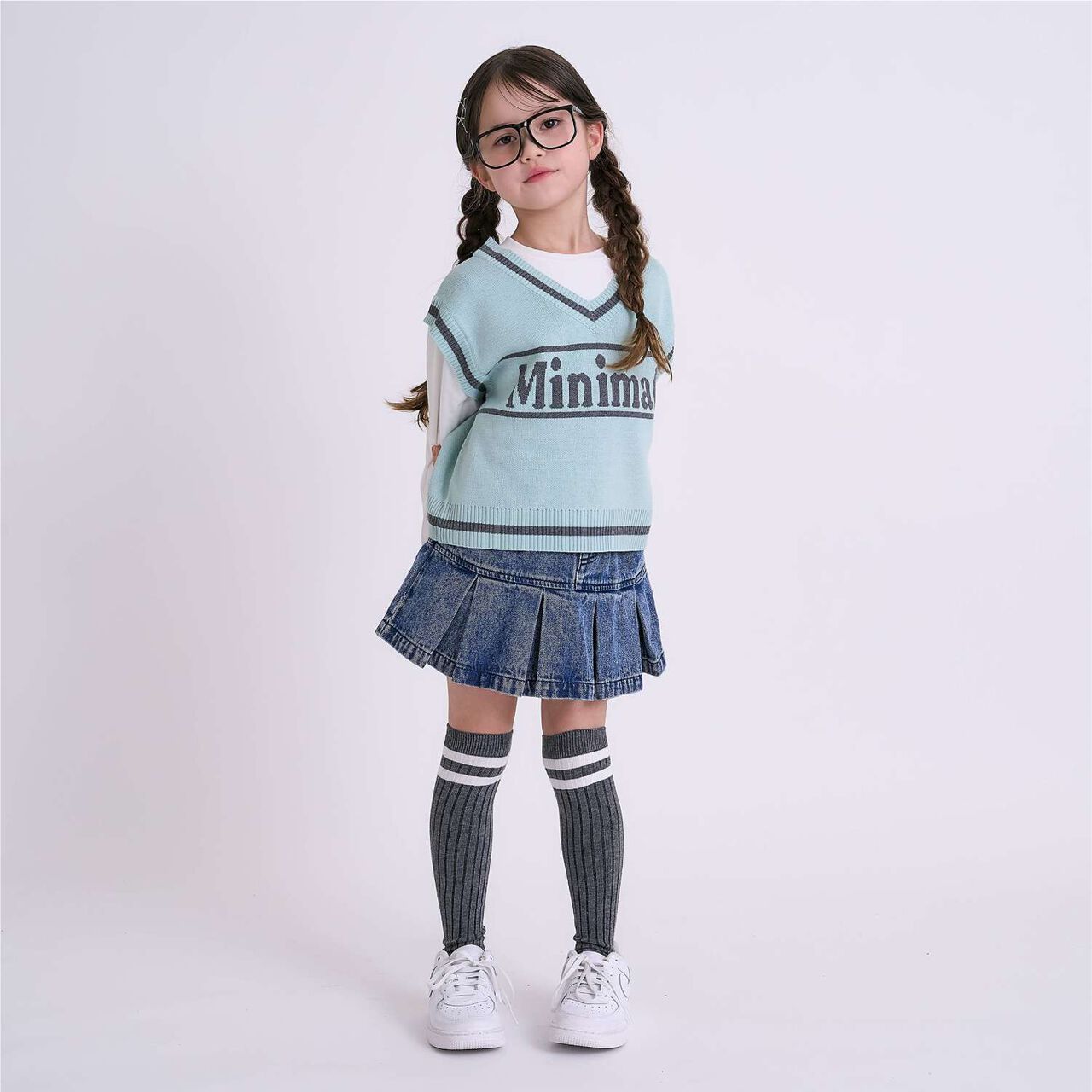 Arael Vest Layered T-Shirt,Lavender, large image number 2