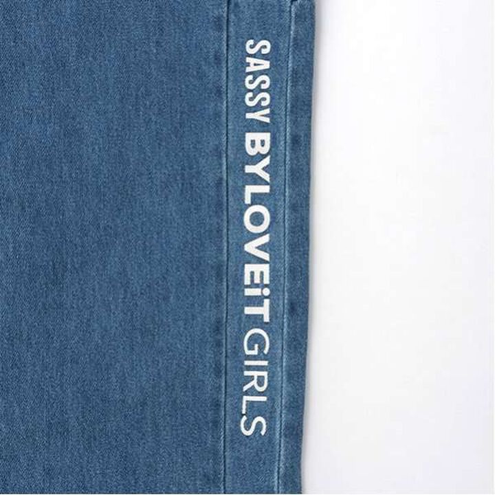 Denim Pants with Suspenders,Navy, medium image number 12