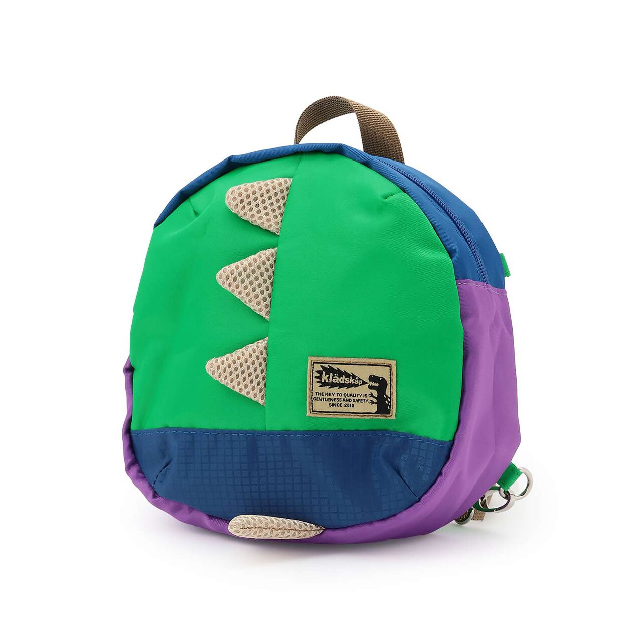 Dinosaur Mischief Backpack-Style Small Shoulder Bag,Green, large image number 0