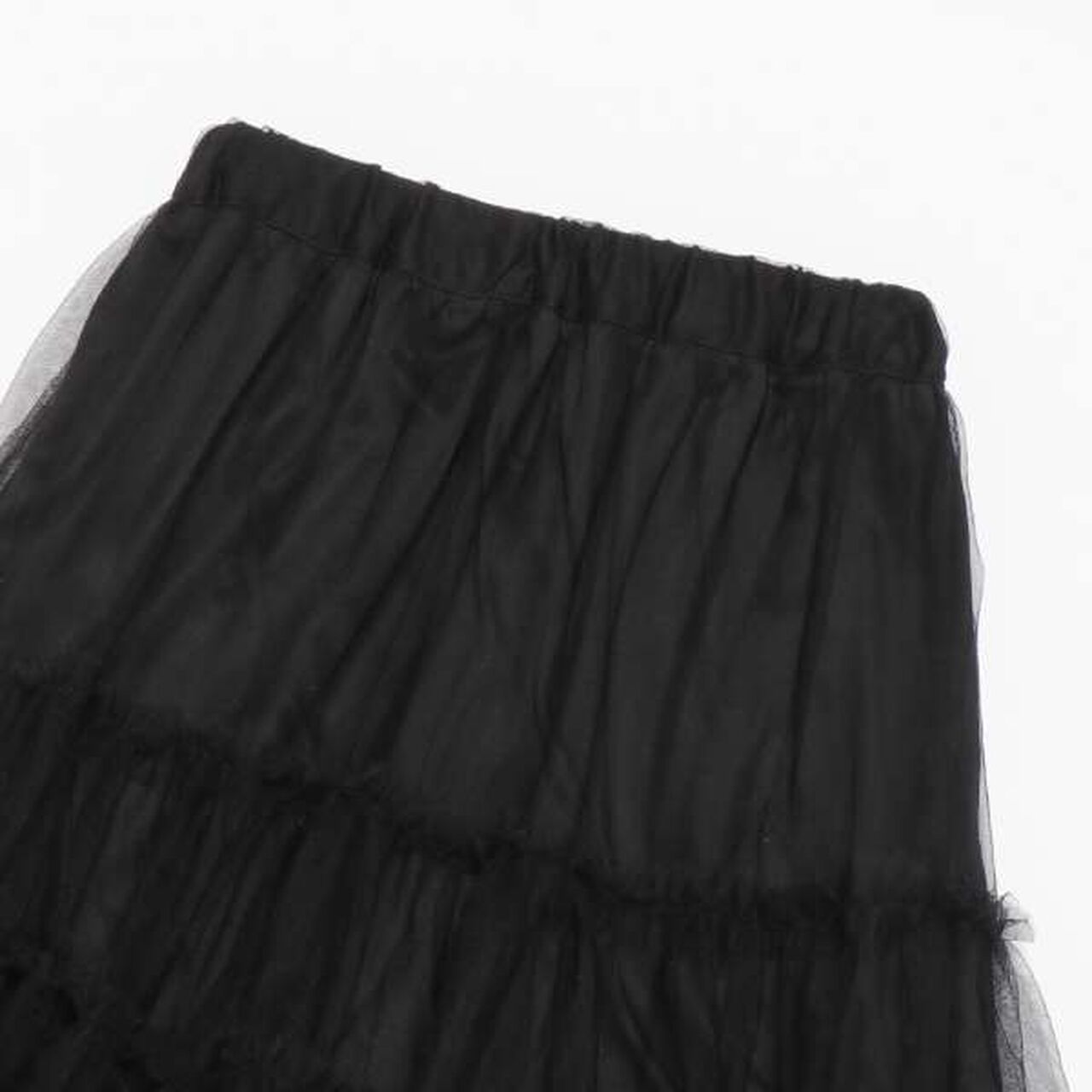 Tulle Tiered Skirt,Ivory, large image number 10