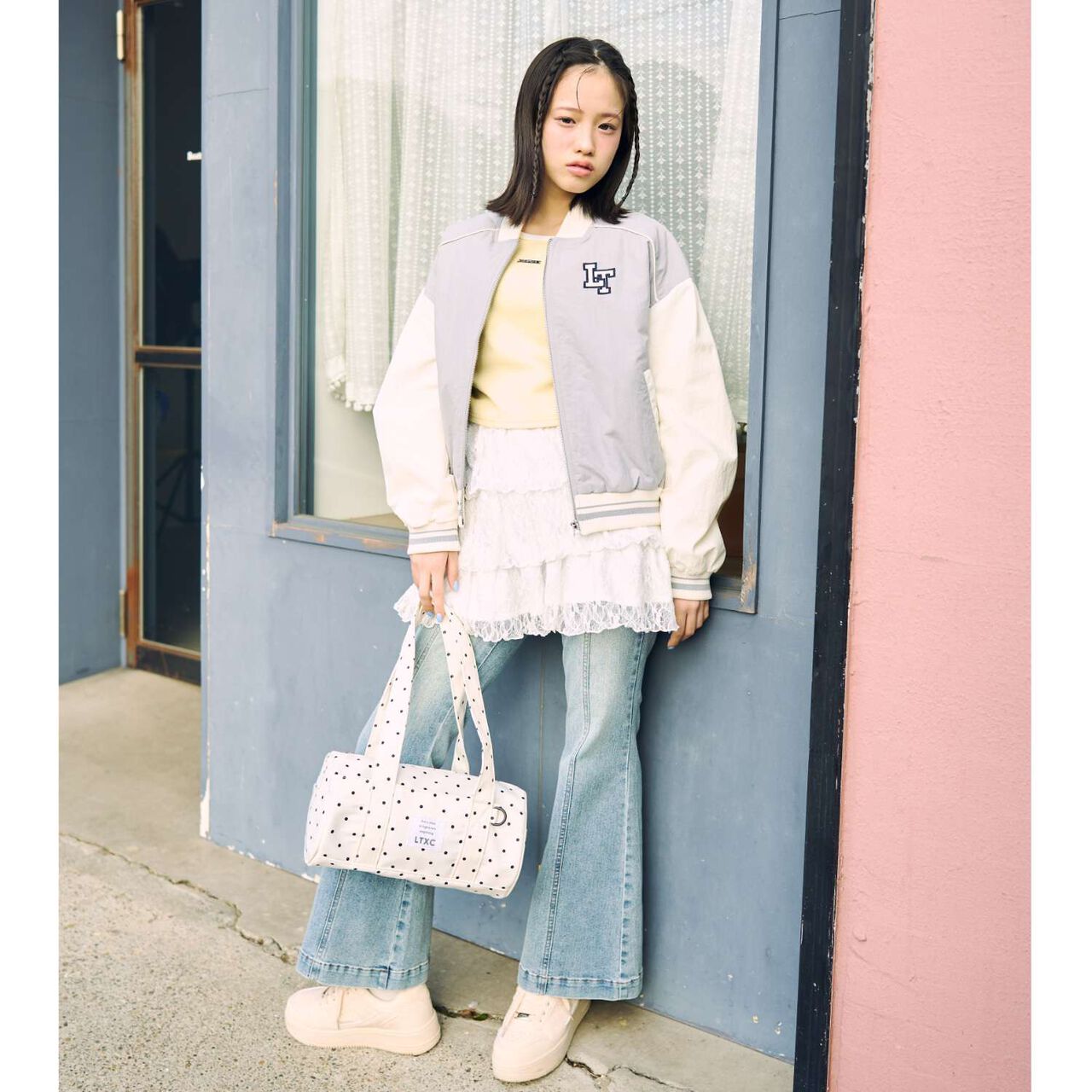 Roll Mini Handle Boston Bag,Multi color, large image number 2