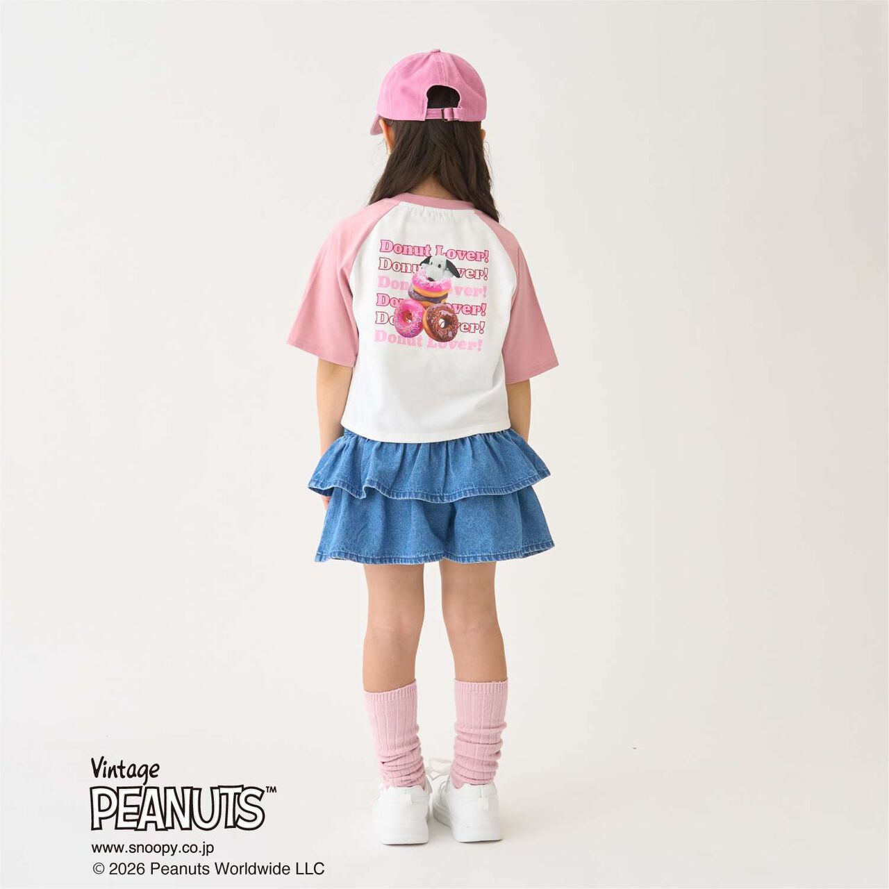 [SNOOPY] Raglan T-Shirt,Navy, large image number 5