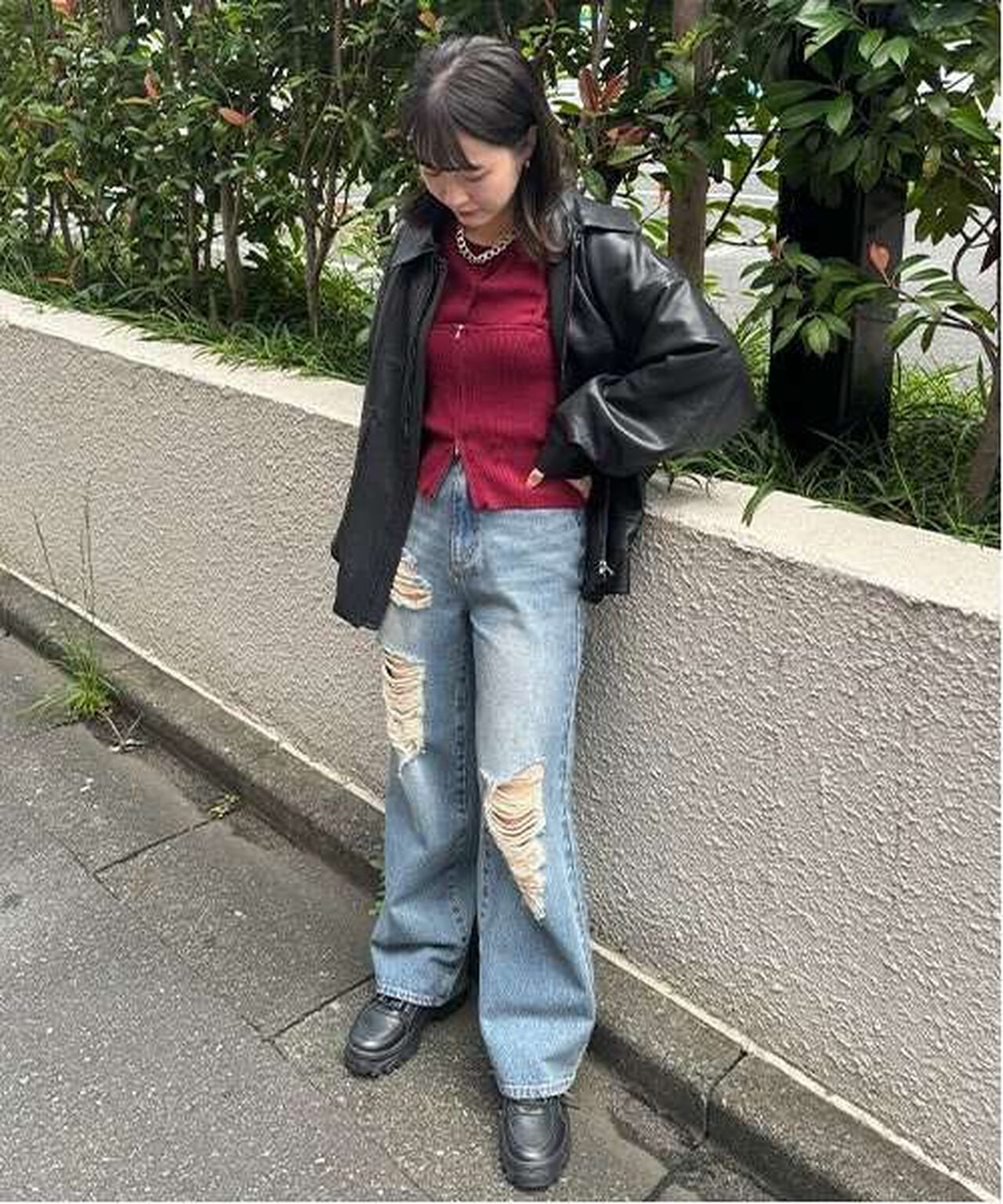 Assorted Wide Pants,Blue, large image number 9