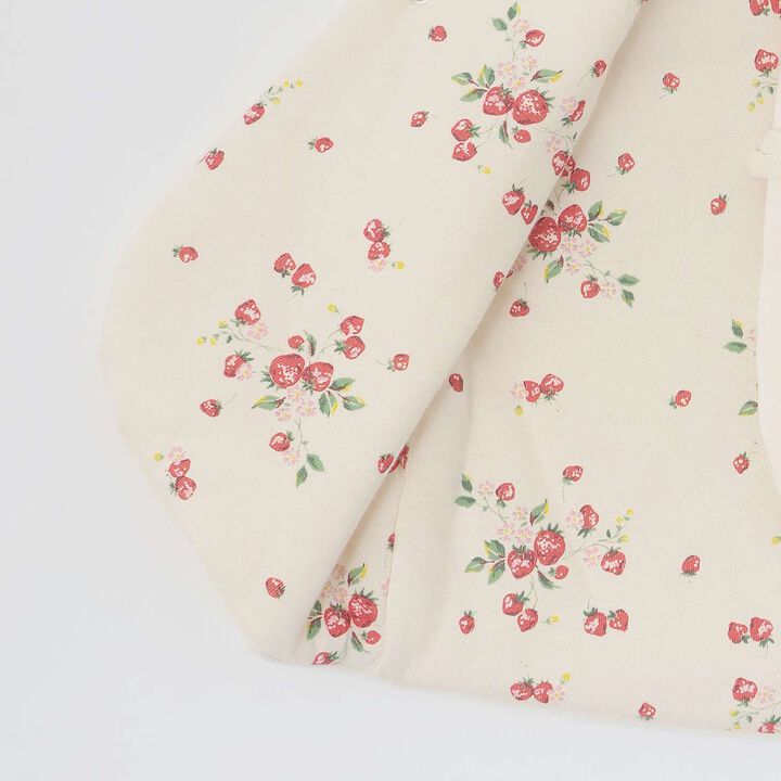 Wild Strawberry Embroidered Vest [Organic] [Made in Japan],Pearl white, medium image number 6