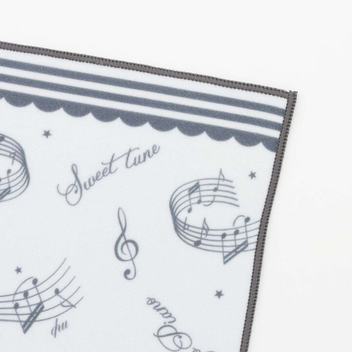 With a melody♪ Stick-On Towel,Ivory, medium image number 4