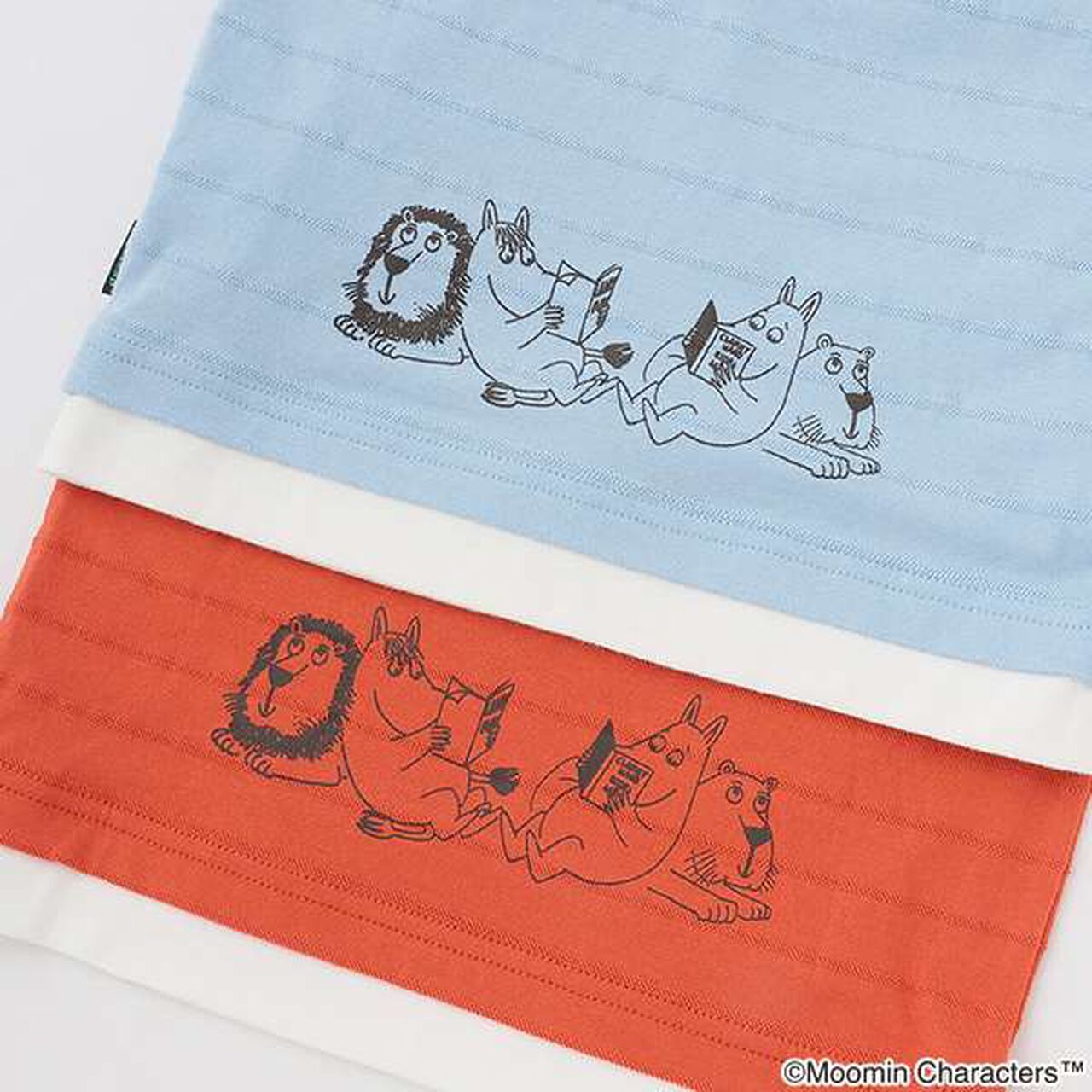 MOOMIN Jungle Embroidery Short Sleeve T-Shirt,Red, large image number 10