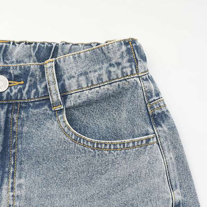 [LTXC] Cool Touch Barrel Leg Light Denim,Blue, medium image number 4