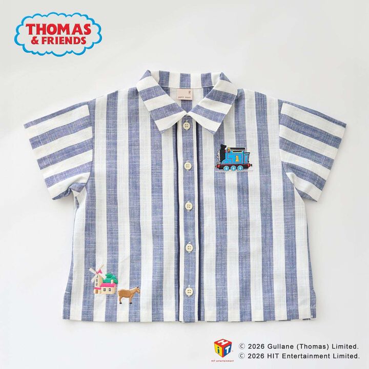 [Thomas the Tank Engine] Short-Sleeve Shirt,Pearl white, medium image number 8
