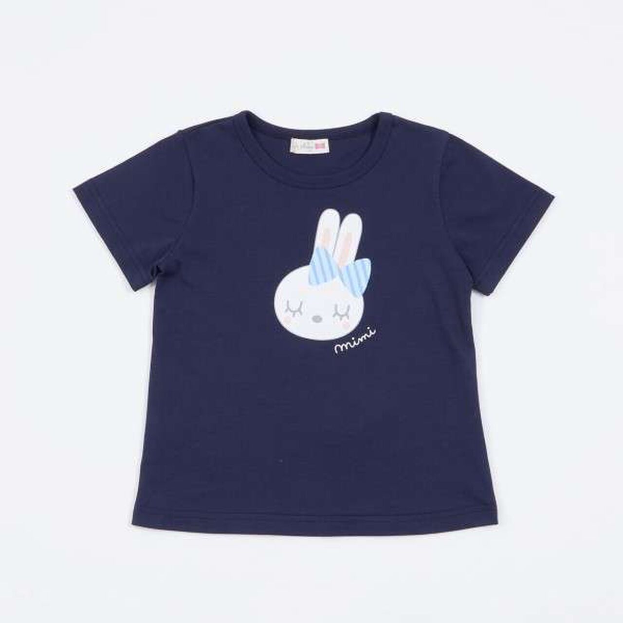 KP Rabbit Back Logo Short Sleeve T-Shirt [100-130],Pink, large image number 3