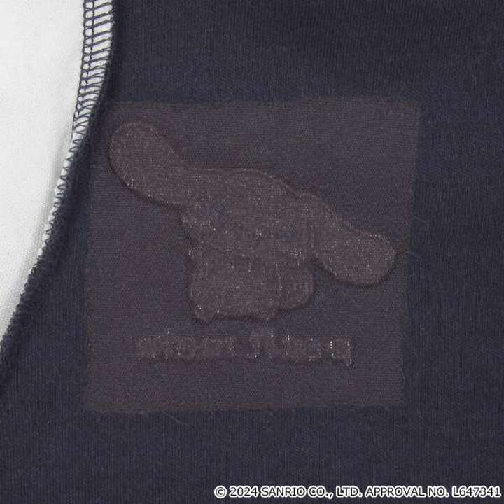 Sanrio Tulle Puff Sleeve 3/4 Long T-Shirt,Off white, medium image number 17