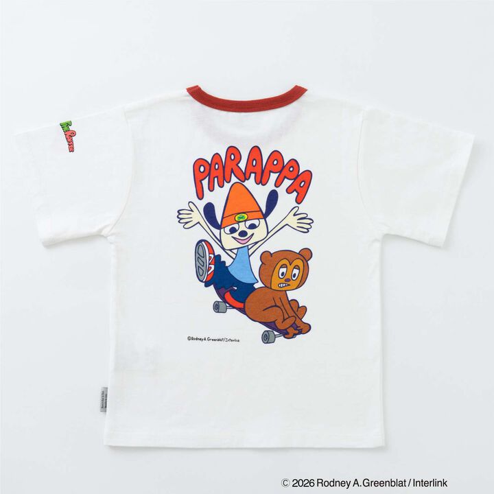 [親子連結款] [PaRappa the Rapper] 撞色羅紋短袖T恤,粉紅色, medium image number 15