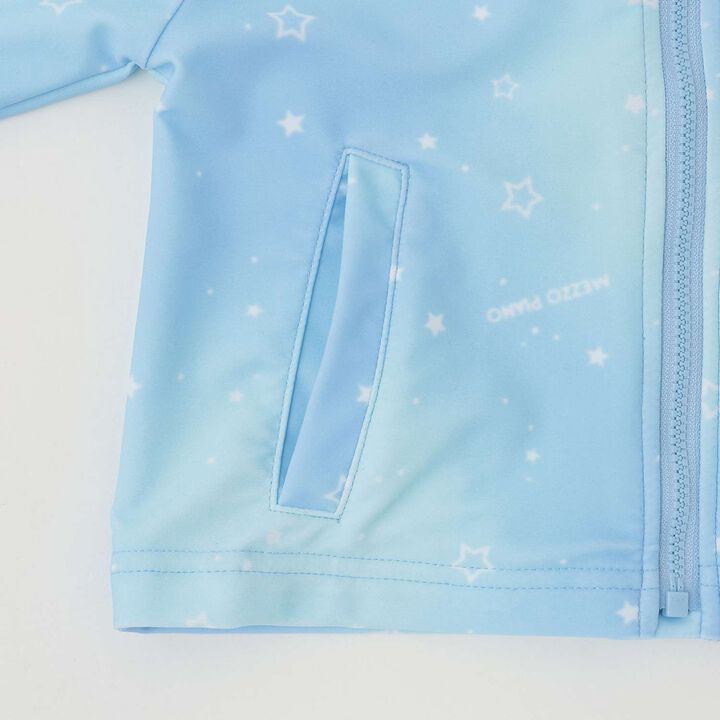 [SWIM] Sailor Collar Rash Guard [UV Protection],Sax blue, medium image number 5