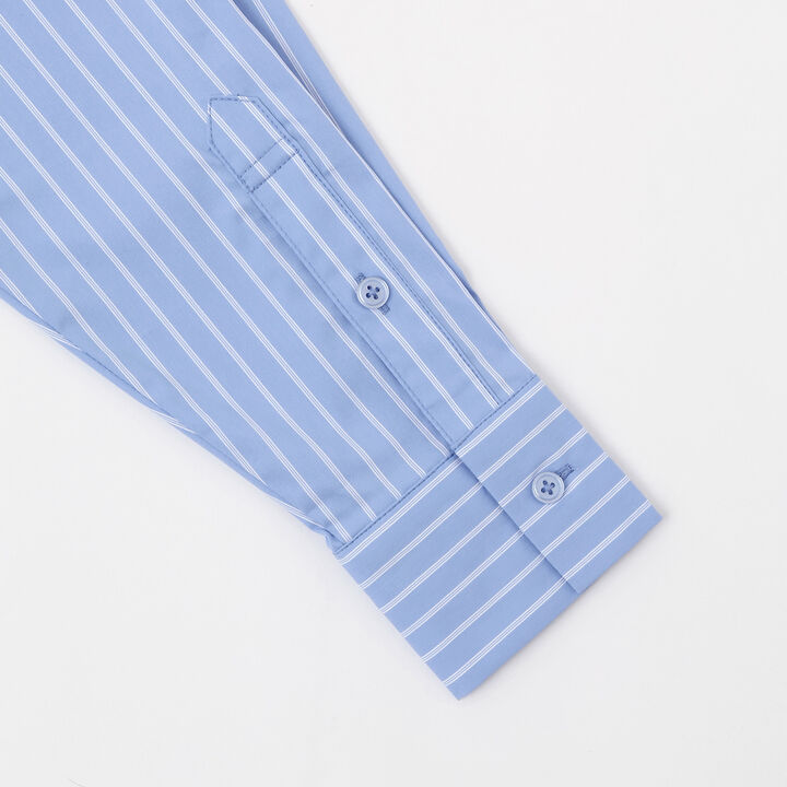 [AMI] Lightweight French Terry Vest × Peplum Shirt Dress,Navy, medium image number 8