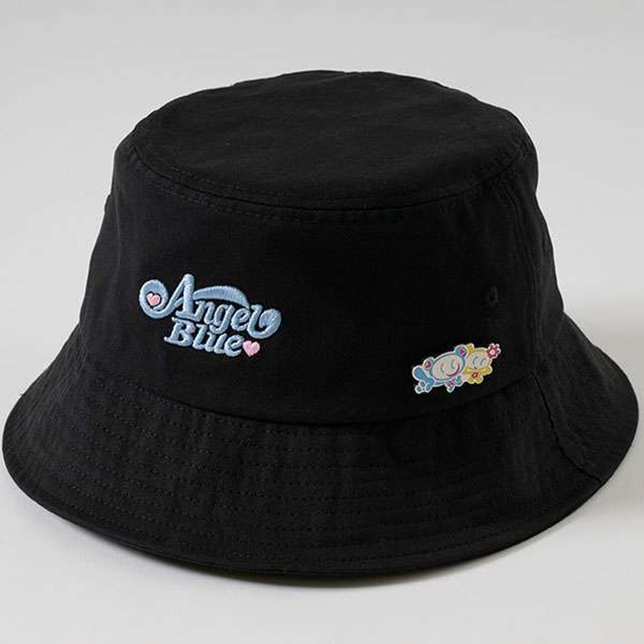 Mr. Nakamura Bucket Hat (with Pin Badge),Black, large image number 13
