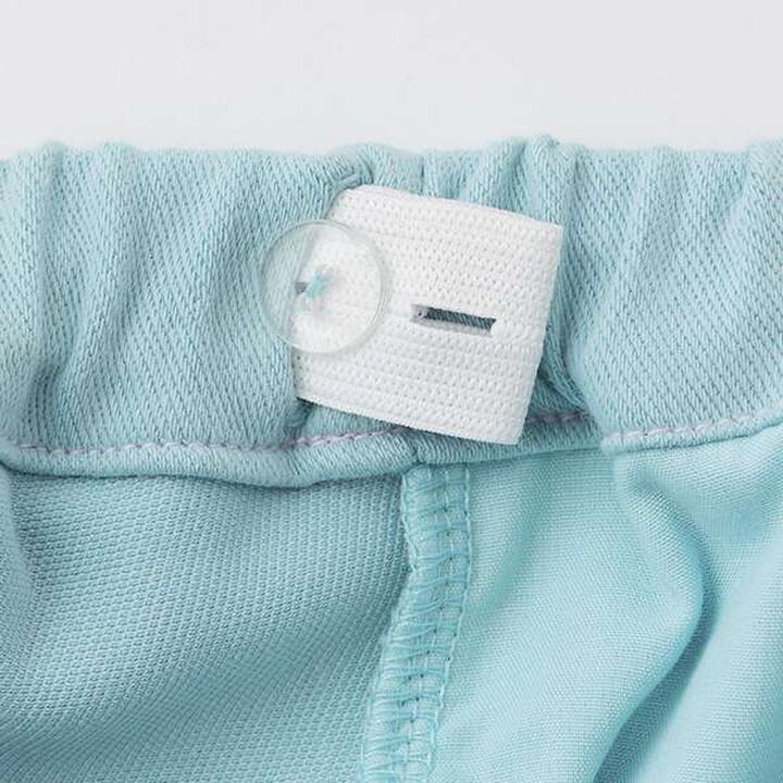 Rabbit Pocket Frill Half Pants,Light blue, medium image number 3