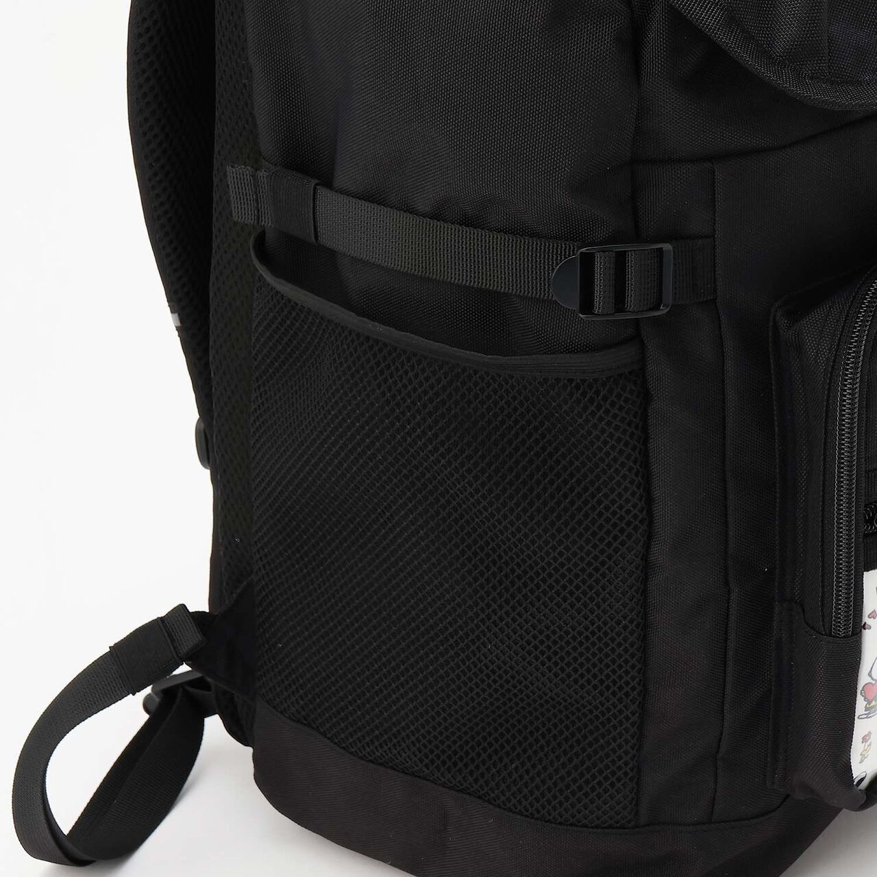 [PEANUTS] Bucket-Style Backpack (Approx. 24.5L),Black, large image number 11