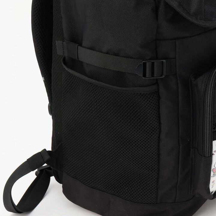 [PEANUTS] Bucket-Style Backpack (Approx. 24.5L),Black, medium image number 11