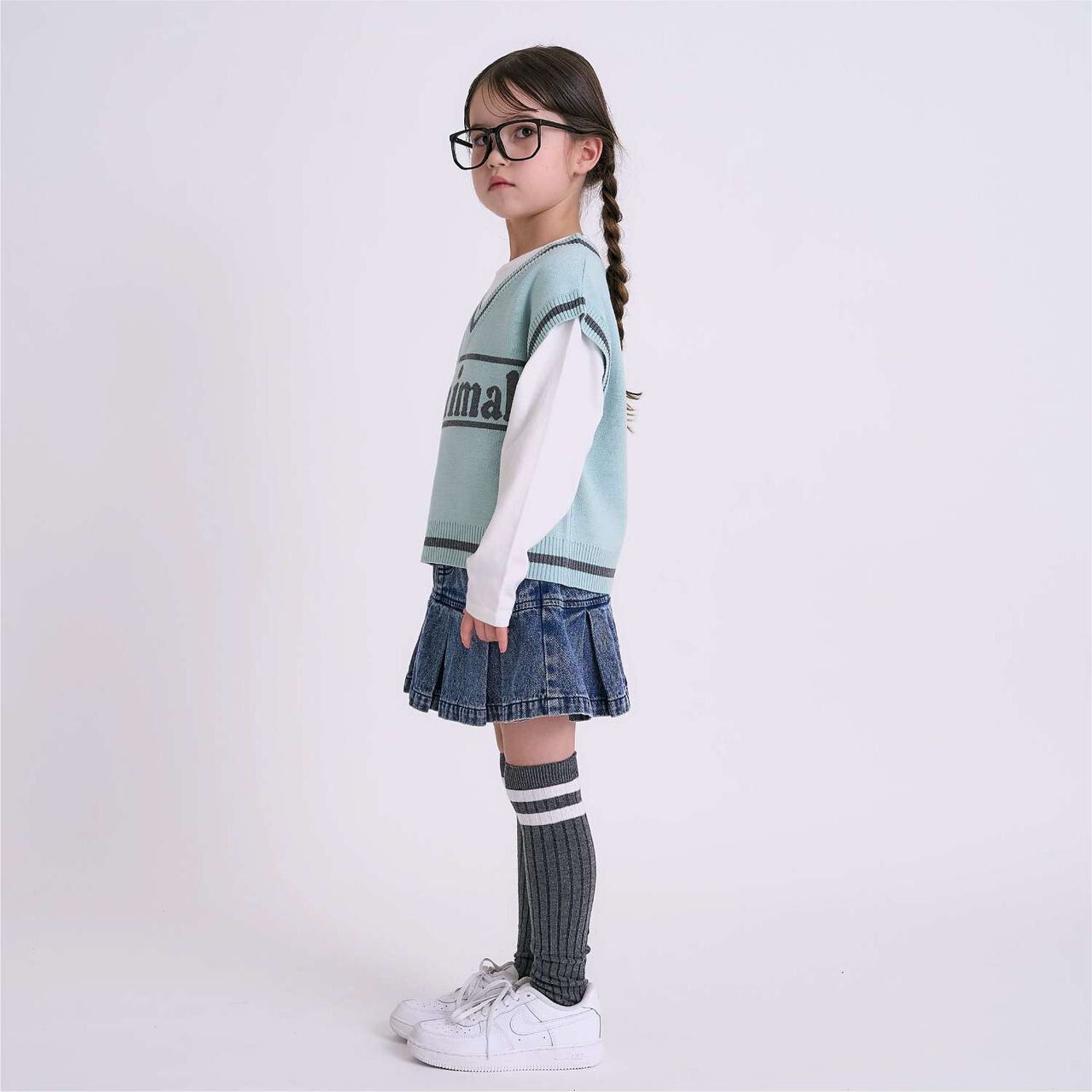 Arael Vest Layered T-Shirt,Lavender, large image number 5