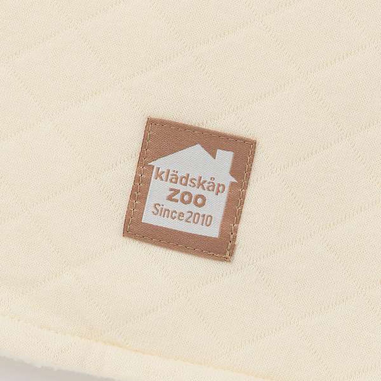 Animal Embroidery Quilt Cape,Ivory, large image number 7