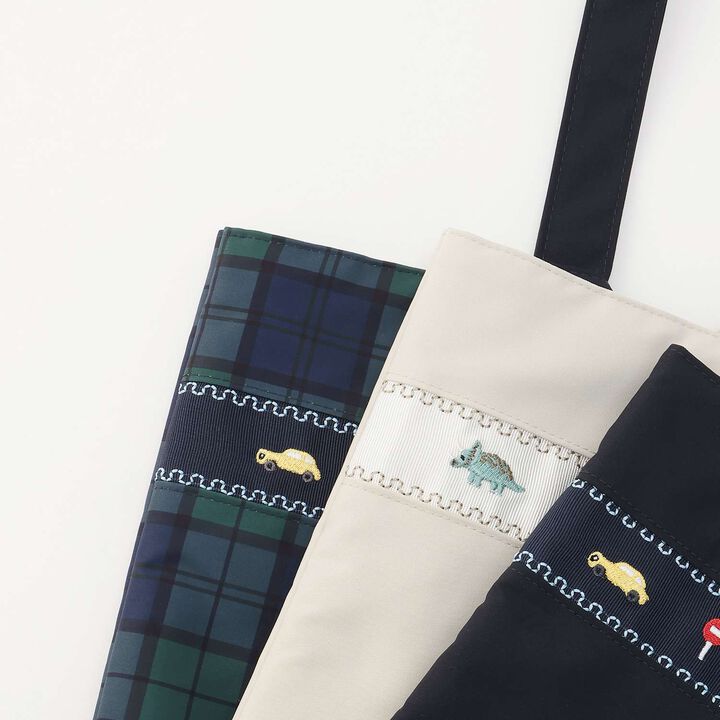 [Preschool & School Goods] Boys' Embroidered Shoe Bag,Navy, medium image number 3