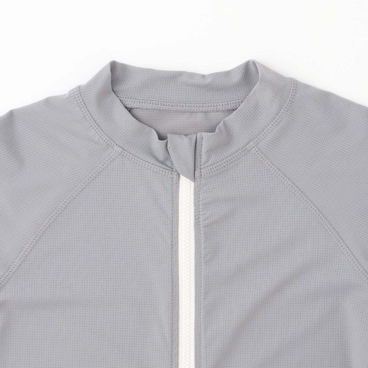[SWIM] [UV] Full-Zip Mesh Rash Guard [Kids' Clothing] [Boys & Girls],Milky white, large image number 6