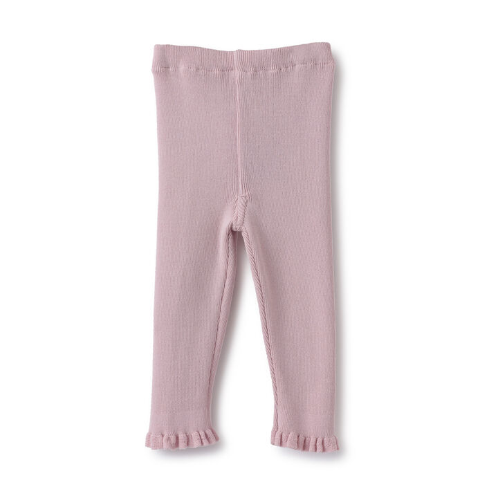 Knit Leggings,Pink, medium image number 0